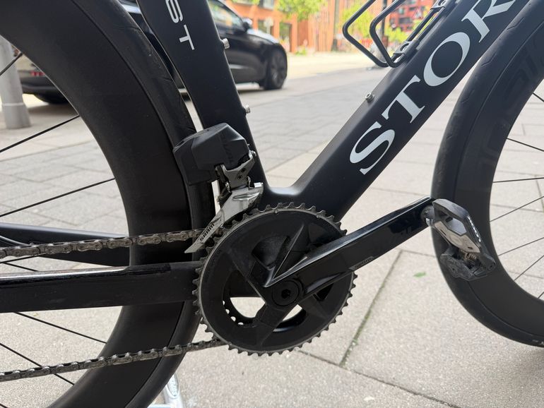 Used Storck Aerfast3 Pro Disc SRAM Rival eTap AXS Quarq 2x12 2024 2024 Road & Gravel, Black — image 11 of 15