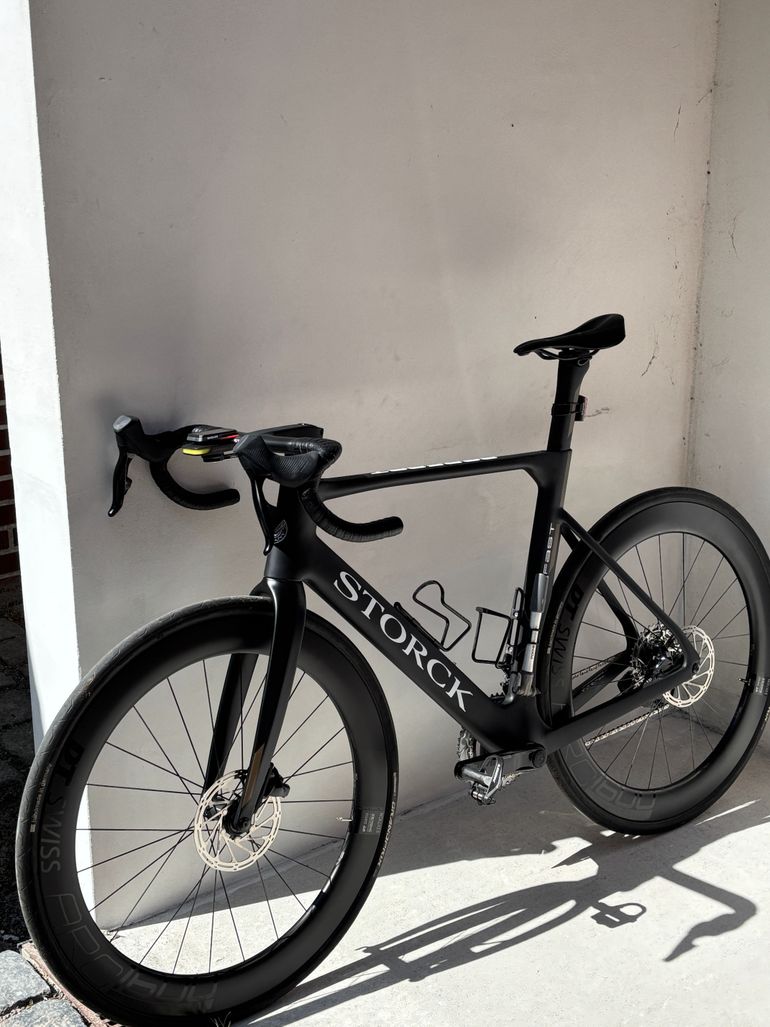 Used Storck Aerfast3 Pro Disc SRAM Rival eTap AXS Quarq 2x12 2024 2024 Road & Gravel, Black — image 1 of 15