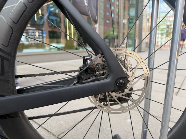 Used Storck Aerfast3 Pro Disc SRAM Rival eTap AXS Quarq 2x12 2024 2024 Road & Gravel, Black — image 4 of 15