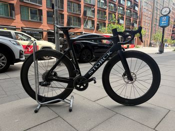 Used Storck Aerfast3 Pro Disc SRAM Rival eTap AXS Quarq 2x12 2024 2024 Road & Gravel, Black — image 2 of 15