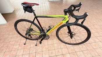 Used Cannondale SuperSix EVO Hi-MOD Disc Ultegra Di2 2017 2017 Road & Gravel, Rosso — image 2 of 13