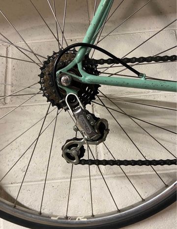 Used Bianchi Custom Campagnolo Record 1974 Road & Gravel, Green — image 3 of 10