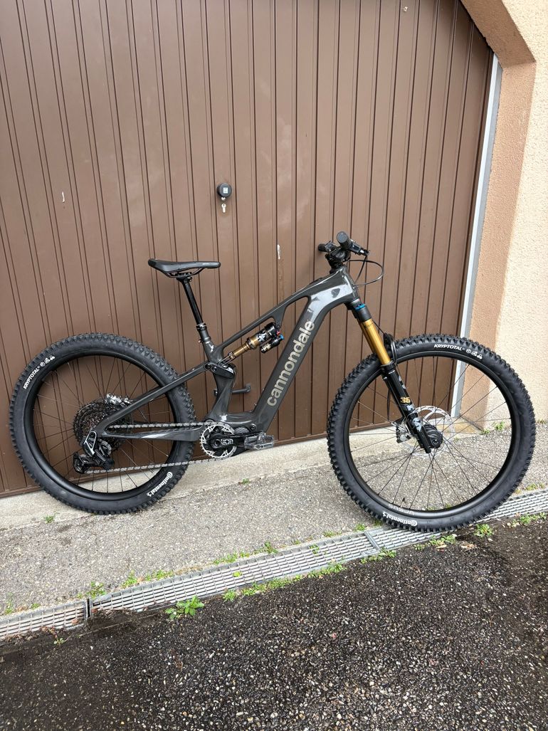 Used Cannondale Moterra Sram Eagle Transmission X0 2025 Mountainbike, Black — image 1 of 8