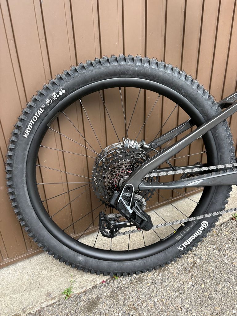 Used Cannondale Moterra Sram Eagle Transmission X0 2025 Mountainbike, Black — image 7 of 8