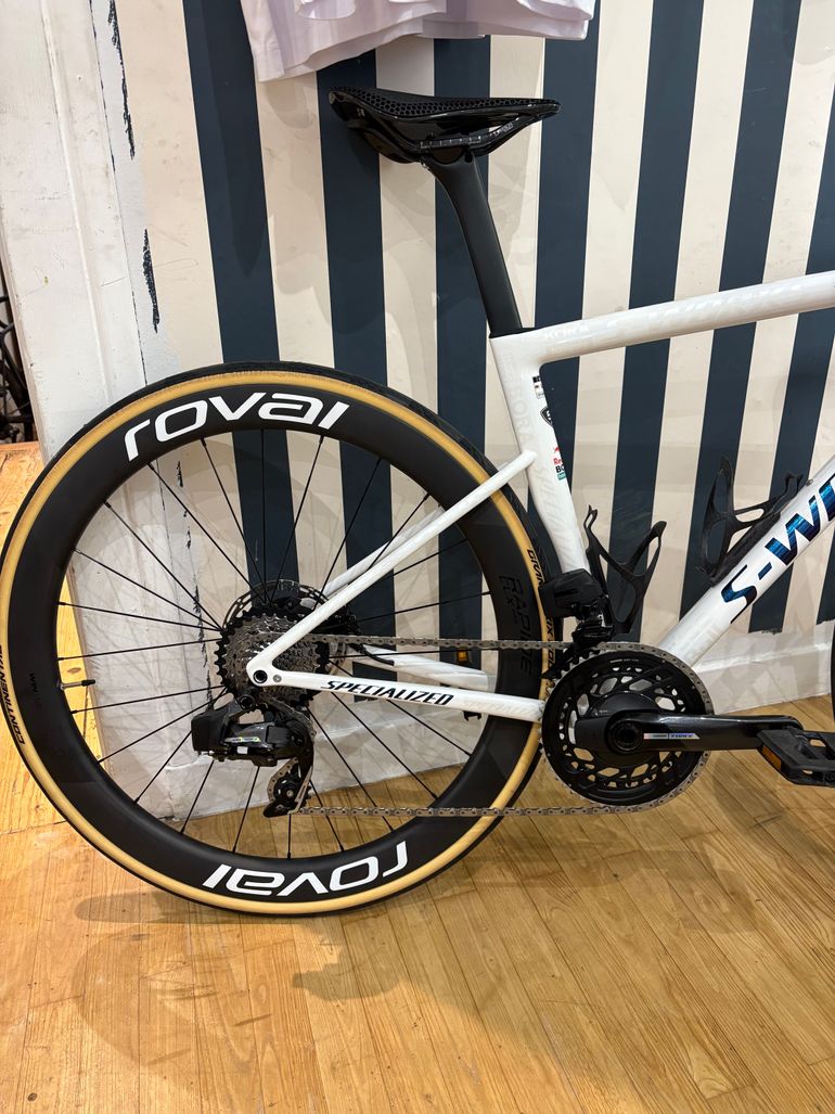 Used Specialized S-Works Tarmac SL8 LTD: Red Bull - BORA - hansgrohe Edition 2025 2025 Road & Gravel, White — image 2 of 3