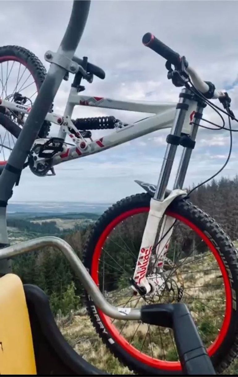 Used Scott Scott Voltage FR 20 2012 Mountainbike, Weiß — image 5 of 15