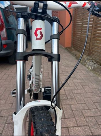 Used Scott Scott Voltage FR 20 2012 Mountainbike, Weiß — image 4 of 15