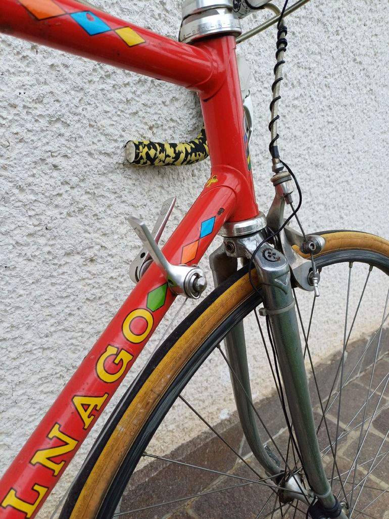 Used Colnago Colnago Custom Campagnolo Athena 1987 Road & Gravel, Rot — image 4 of 9
