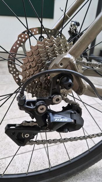 Used TRIBAN Gravel bike Shimano 105 2021 Road & Gravel, Light Gray — image 13 of 19