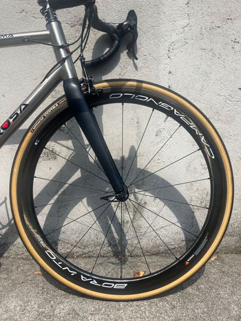 Used De Rosa De Rosa Custom Campagnolo Super Record 2022 Road & Gravel, Light Gray — image 6 of 7