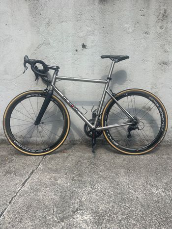 Used De Rosa De Rosa Custom Campagnolo Super Record 2022 Road & Gravel, Light Gray — image 2 of 7