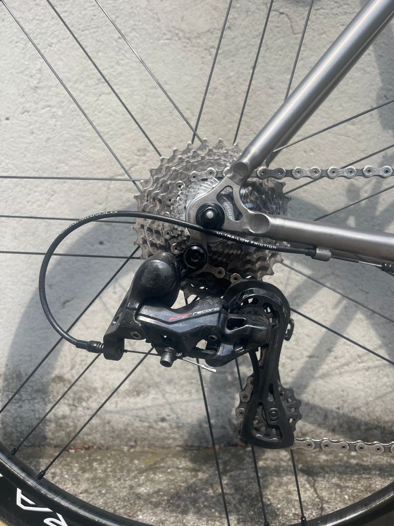Used De Rosa De Rosa Custom Campagnolo Super Record 2022 Road & Gravel, Light Gray — image 3 of 7