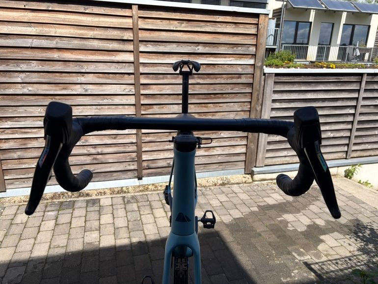 Used Canyon Endurace CF SLX 8 AXS 2023 2023 Road & Gravel, Blue — image 5 of 20