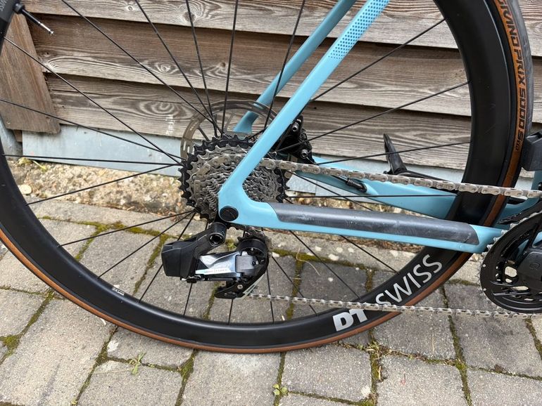 Used Canyon Endurace CF SLX 8 AXS 2023 2023 Road & Gravel, Blue — image 12 of 20