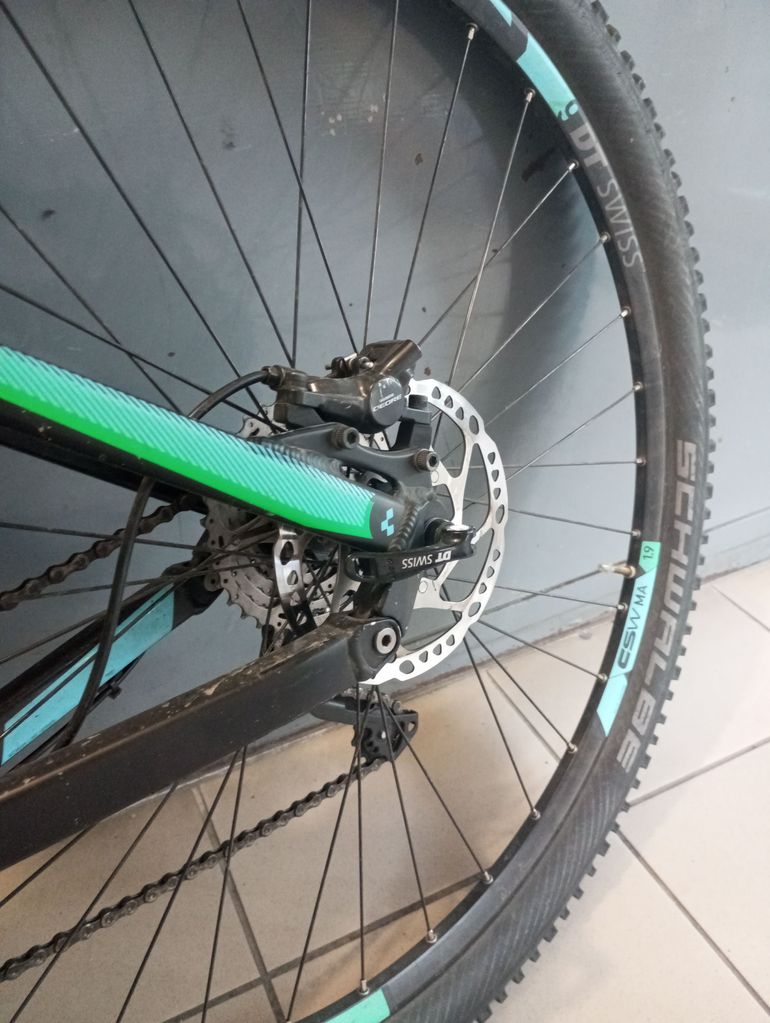 Used CUBE STING WLS 140 Race 27.5 2017 2017 Mountainbike, Black, 29 — image 5 of 7