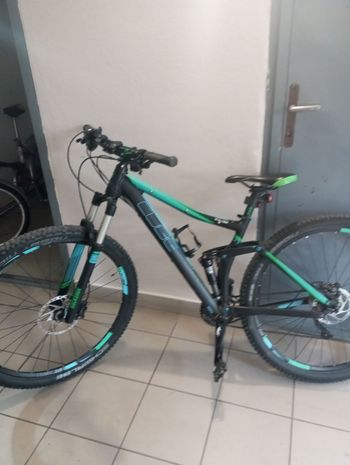 Used CUBE STING WLS 140 Race 27.5 2017 2017 Mountainbike, Black, 29 — image 7 of 7