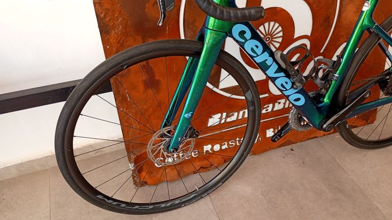 Gebrauchtes Cervélo Caledonia Rival AXS 2024 2024 Road & Gravel, Grün — Bild 5 von 7