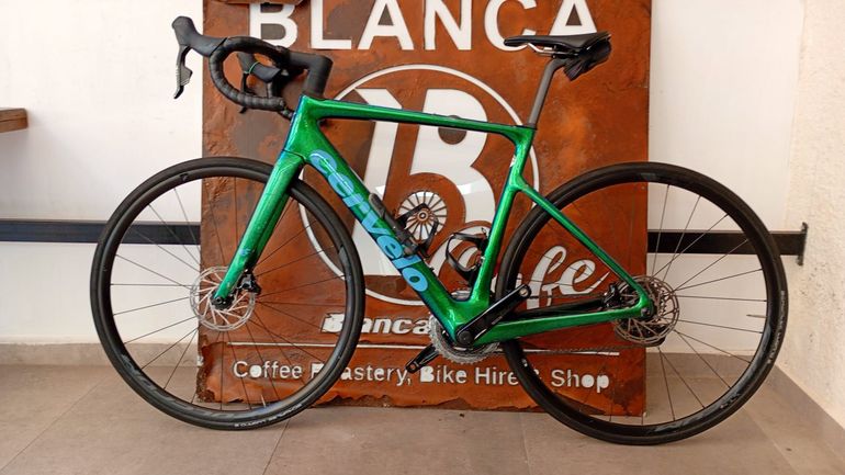 Used Cervélo Caledonia Rival AXS 2024 2024 Road & Gravel, Grün — image 3 of 7