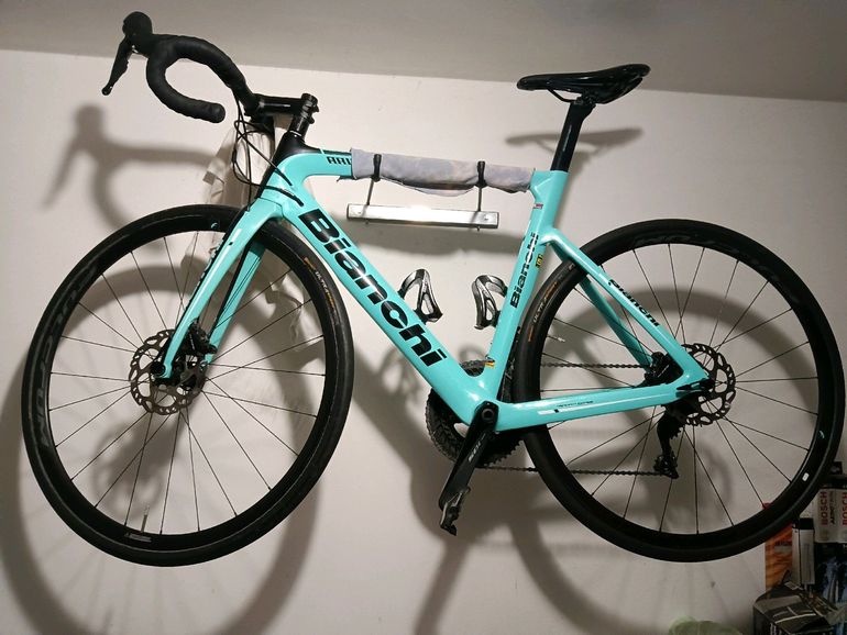 Bianchi Aria Disc 105 2019 2019 Road & Gravel usato, Blu — immagine 12 di 32
