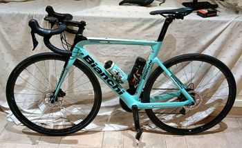 Bianchi Aria Disc 105 2019 2019 Road & Gravel usato, Blu — immagine 10 di 32