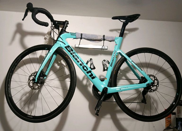 Bianchi Aria Disc 105 2019 2019 Road & Gravel usato, Blu — immagine 11 di 32