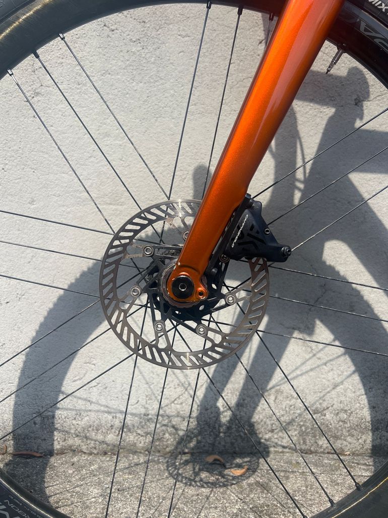 Used De Rosa Gravel Ekar Campagnolo Ekar 2021 Road & Gravel, Arancione — image 6 of 7