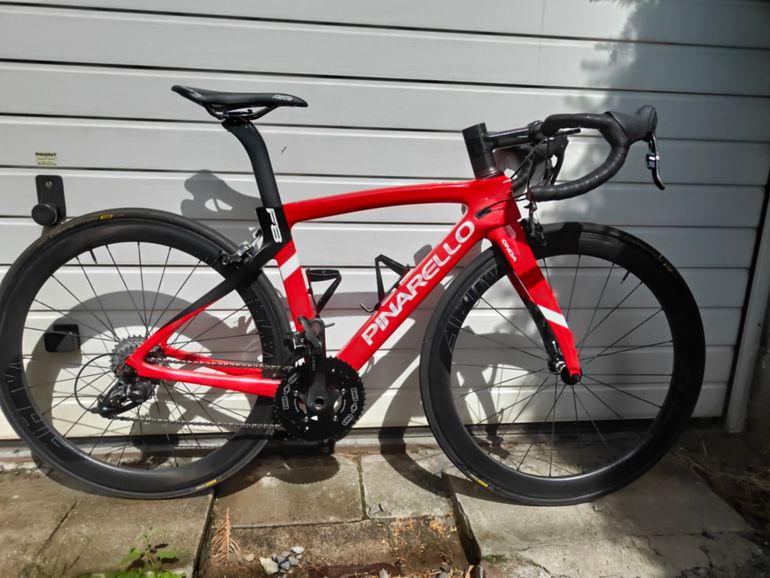 Used Pinarello DOGMA F8 2016 2016 Road & Gravel, Red — image 1 of 11