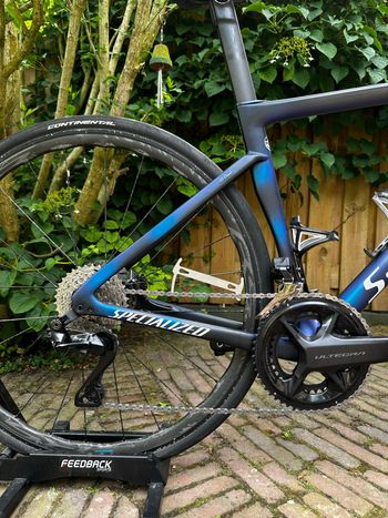 Used Specialized S-Works Tarmac SL7 - Dura Ace Di2 2023 2023 Road & Gravel, Blue — image 3 of 11