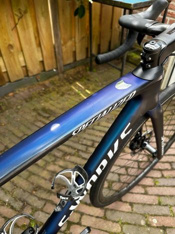 Used Specialized S-Works Tarmac SL7 - Dura Ace Di2 2023 2023 Road & Gravel, Blue — image 4 of 11