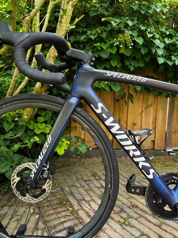 Used Specialized S-Works Tarmac SL7 - Dura Ace Di2 2023 2023 Road & Gravel, Blue — image 5 of 11