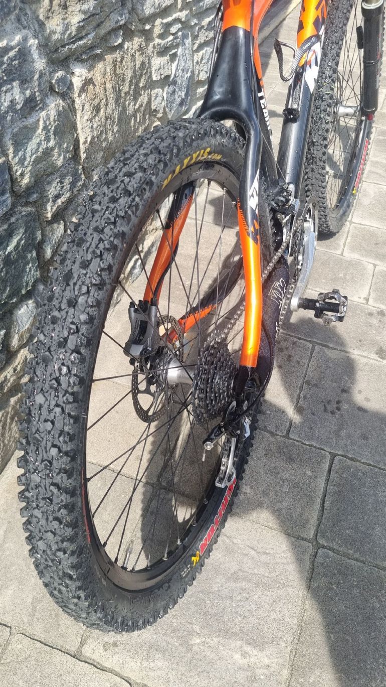 Used KTM KTM Custom Shimano Deore XT 2006 Mountainbike, Orange — image 7 of 9