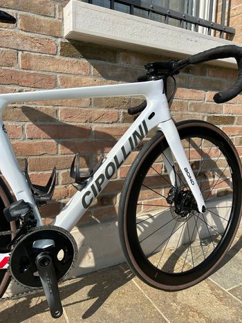 Used Cipollini Bond SRAM Force eTap AXS 2024 Road & Gravel, White — image 4 of 7