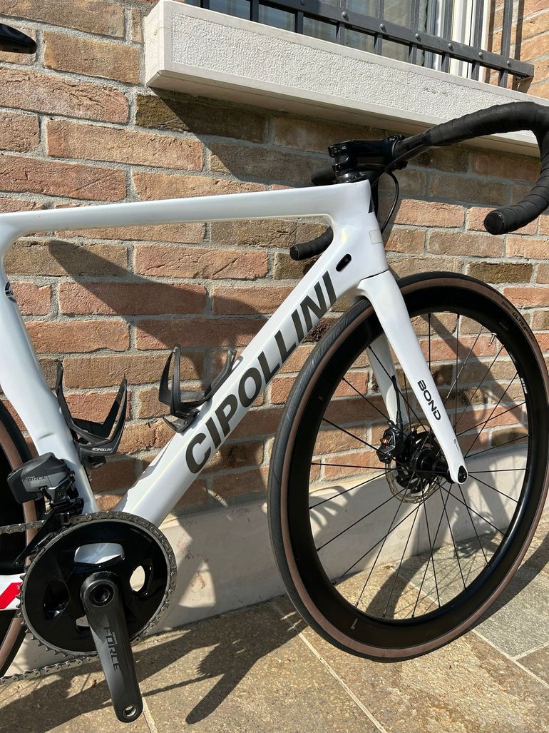 Used Cipollini Bond SRAM Force eTap AXS 2024 Road & Gravel, White — image 4 of 7
