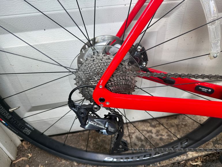 Used Trek Domane SL 6 2021 2021 Road & Gravel, Red — image 10 of 15
