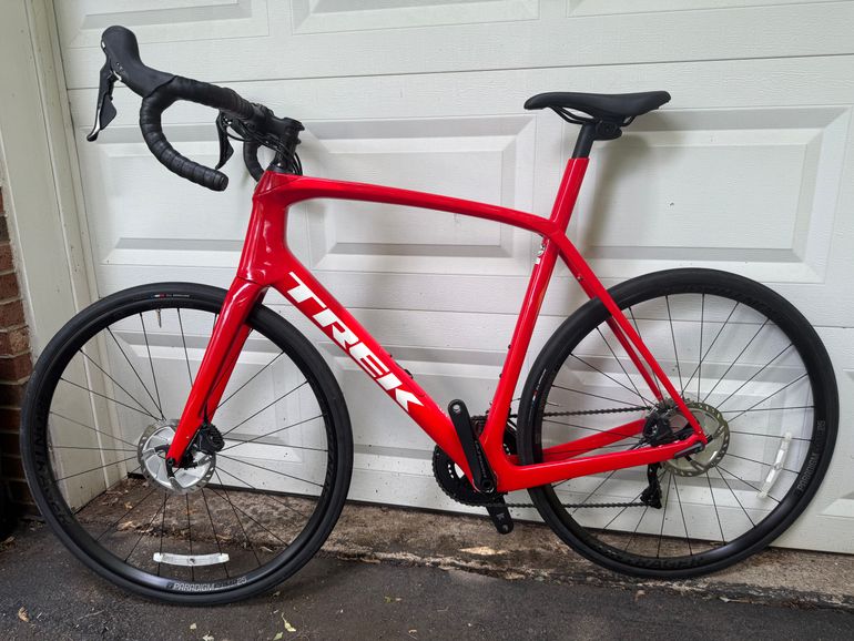 Used Trek Domane SL 6 2021 2021 Road & Gravel, Red — image 1 of 15
