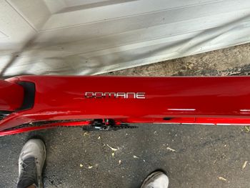 Used Trek Domane SL 6 2021 2021 Road & Gravel, Red — image 2 of 15