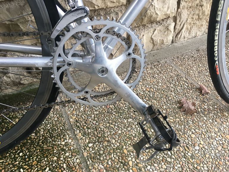 Used Alan Alan Custom Campagnolo Record 1980 Road & Gravel, Light Gray — image 7 of 8