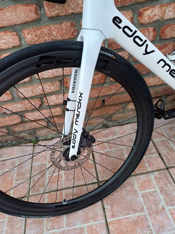 Used Eddy Merckx 525 Frameset 2023 2023 Road & Gravel, White — image 9 of 10