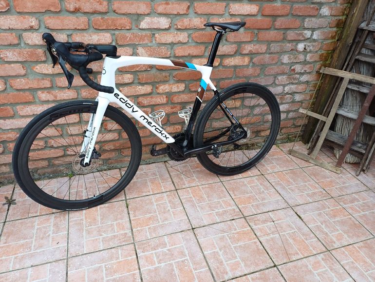 Used Eddy Merckx 525 Frameset 2023 2023 Road & Gravel, White — image 2 of 10