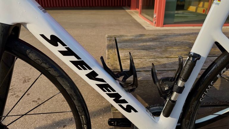 Used Stevens Arcalis SRAM Rival eTap AXS 2025 Road & Gravel, White — image 5 of 5