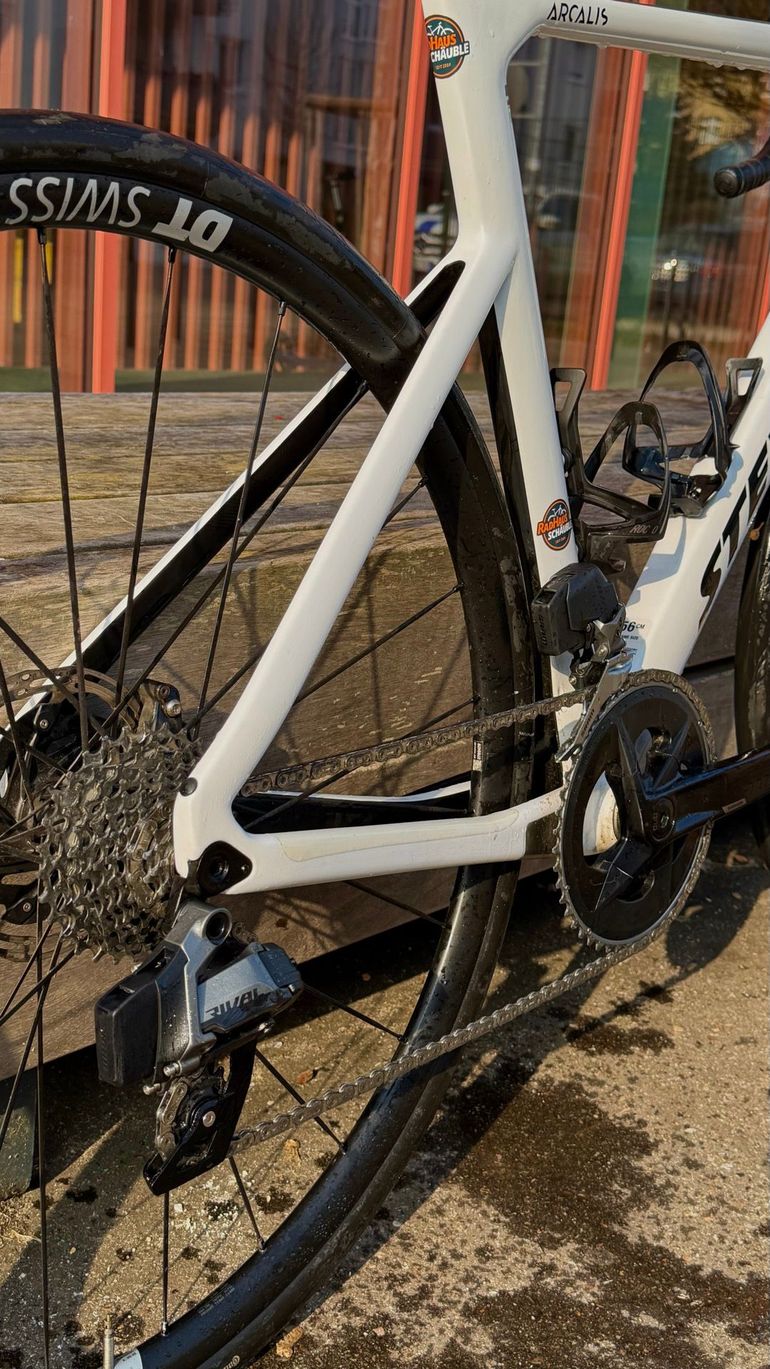 Used Stevens Arcalis SRAM Rival eTap AXS 2025 Road & Gravel, White — image 3 of 5
