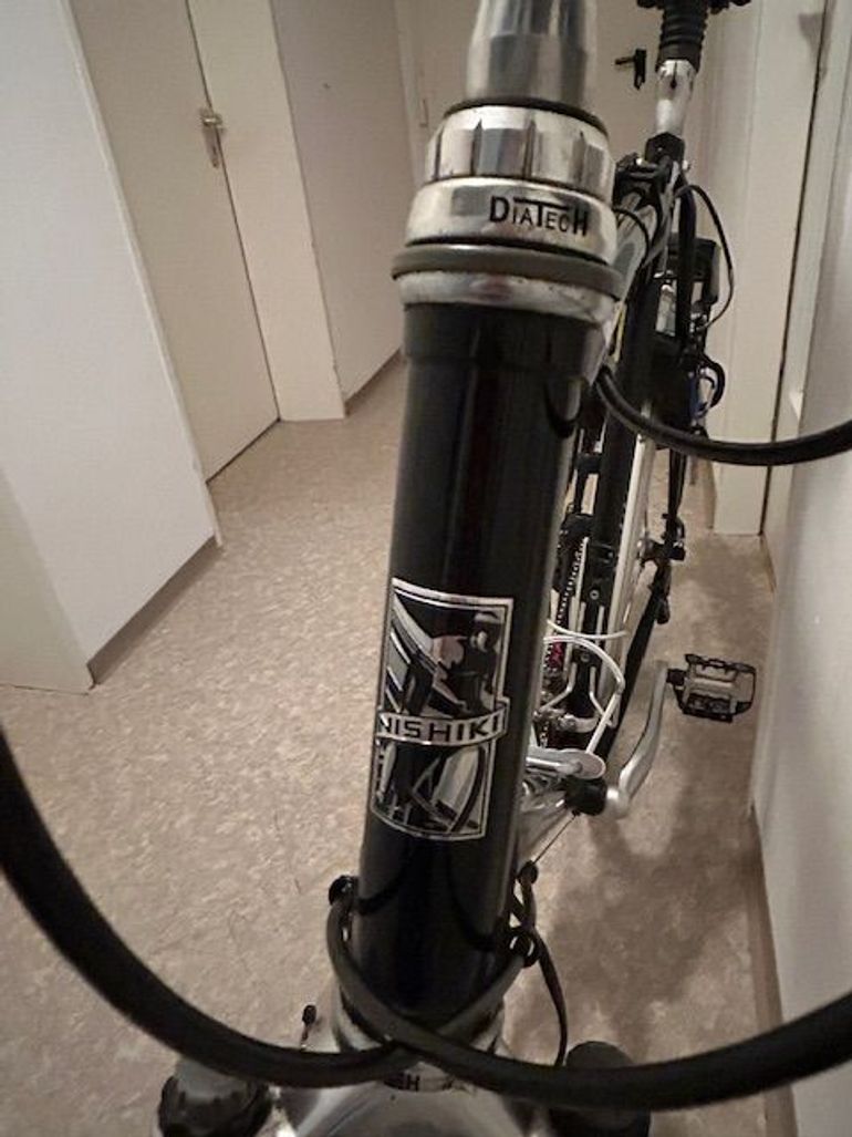 Used Rose Herren Trekking Nishiki Timbuk II - Rahmenhöhe 63,5 - Schwarz 1999 Urban — image 8 of 10