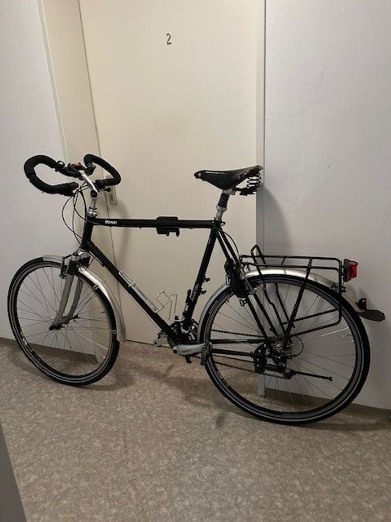 Used Rose Herren Trekking Nishiki Timbuk II - Rahmenhöhe 63,5 - Schwarz 1999 Urban — image 2 of 10