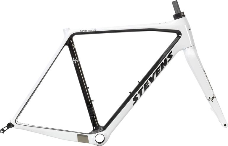 Used Stevens Stevens Super Prestige Carbon Cyclocross Framesets, Size 48, 50, 52, 54, 56, 60, SALE SALE, New Frameset 2025 Road & Gravel, White — image 2 of 7