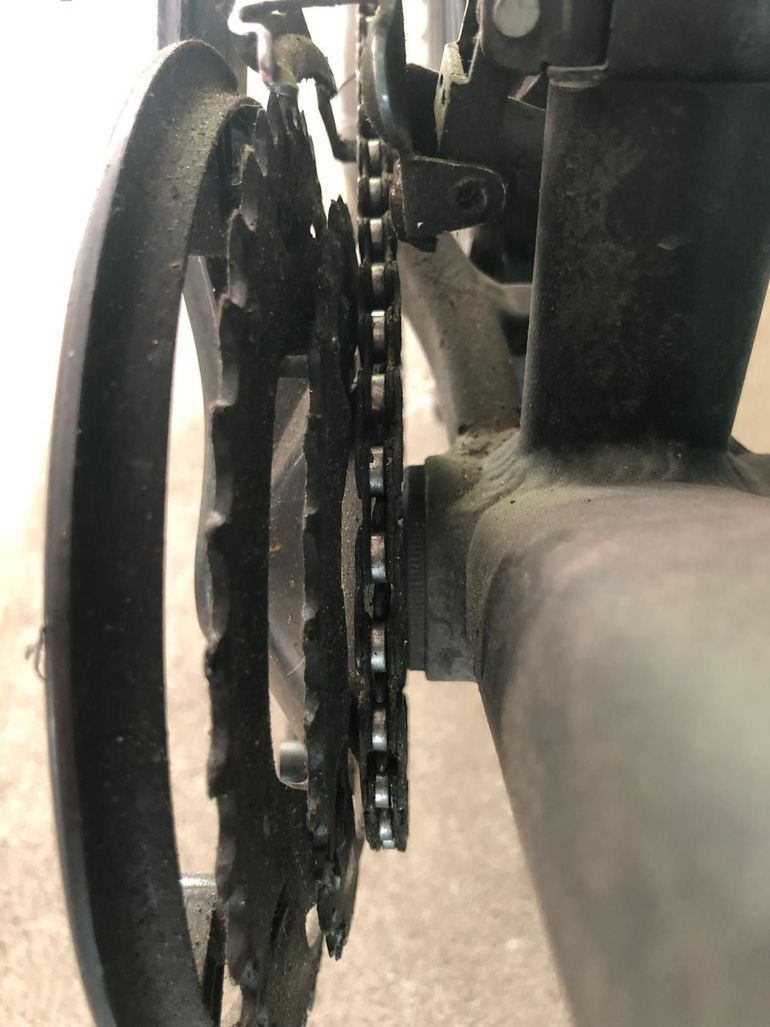 Used ROCKRIDER 340 26" MTB Shimano Tourney 2022 Mountainbike, Black — image 14 of 14