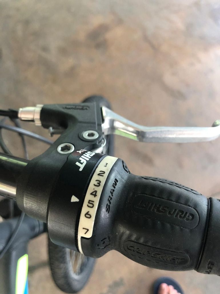 Used ROCKRIDER 340 26" MTB Shimano Tourney 2022 Mountainbike, Black — image 6 of 14