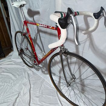 Used Pinarello Tommasini Diamante Vintage Columbus Dura-ace 1989 Road & Gravel, Red — image 2 of 24