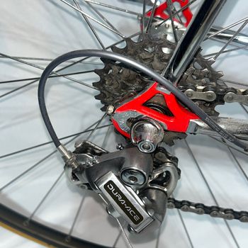 Used Pinarello Tommasini Diamante Vintage Columbus Dura-ace 1989 Road & Gravel, Red — image 11 of 24