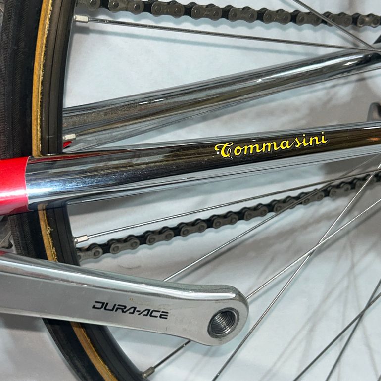Used Pinarello Tommasini Diamante Vintage Columbus Dura-ace 1989 Road & Gravel, Red — image 21 of 24