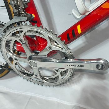 Used Pinarello Tommasini Diamante Vintage Columbus Dura-ace 1989 Road & Gravel, Red — image 13 of 24